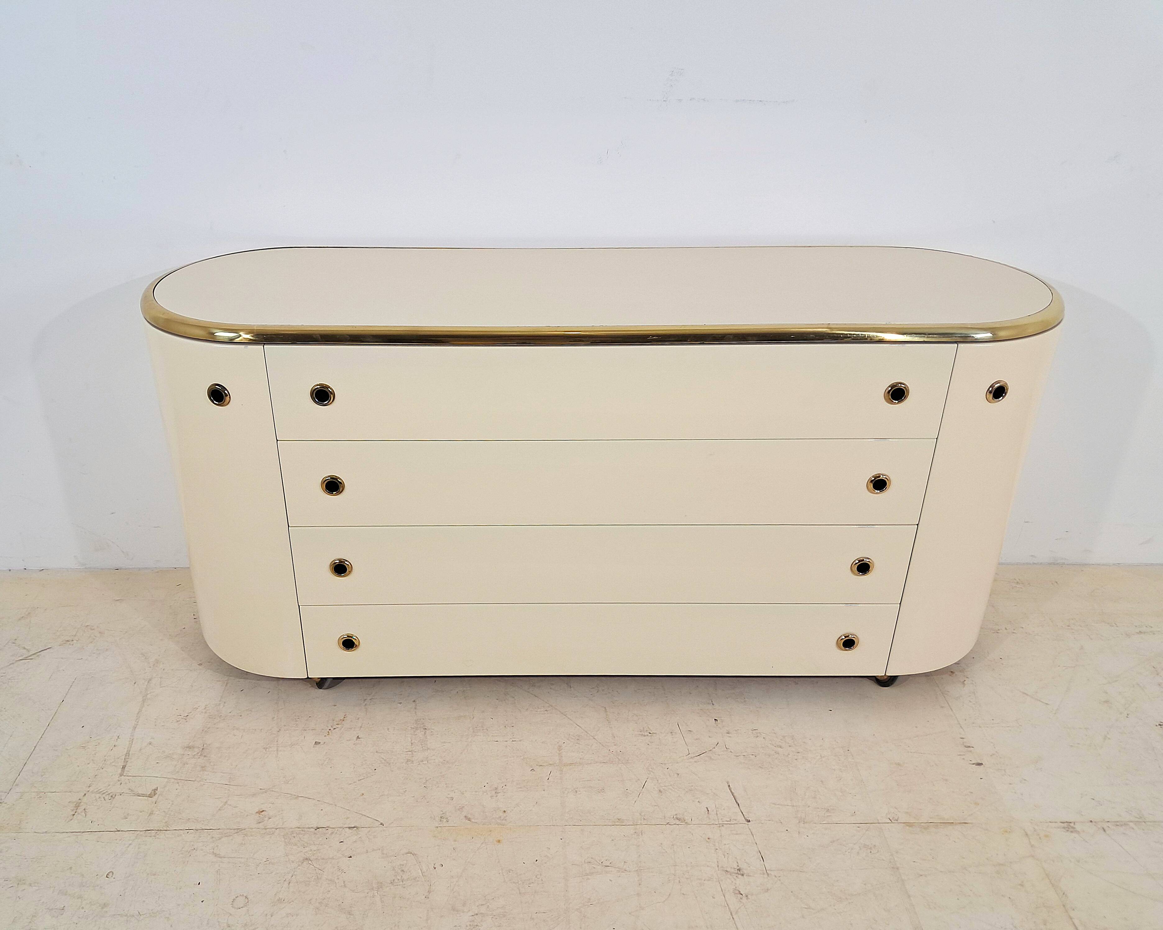 Commode moderne des années 1970 par Cattadori