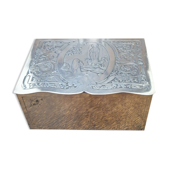 Silver plated box