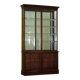 Rare glass-fronted Victorian apothecary cabinet.