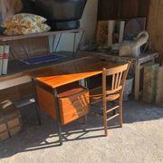 Bureau vintage moderniste années 70