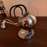 Adjustable chrome spot lamp Space Age – 1970s