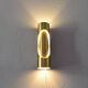 Mid Century Modern Space Age Brass Sconce by Marca SL Spain, 70s