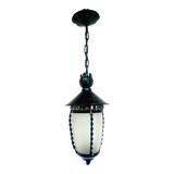 Small 1-light wrought iron lantern