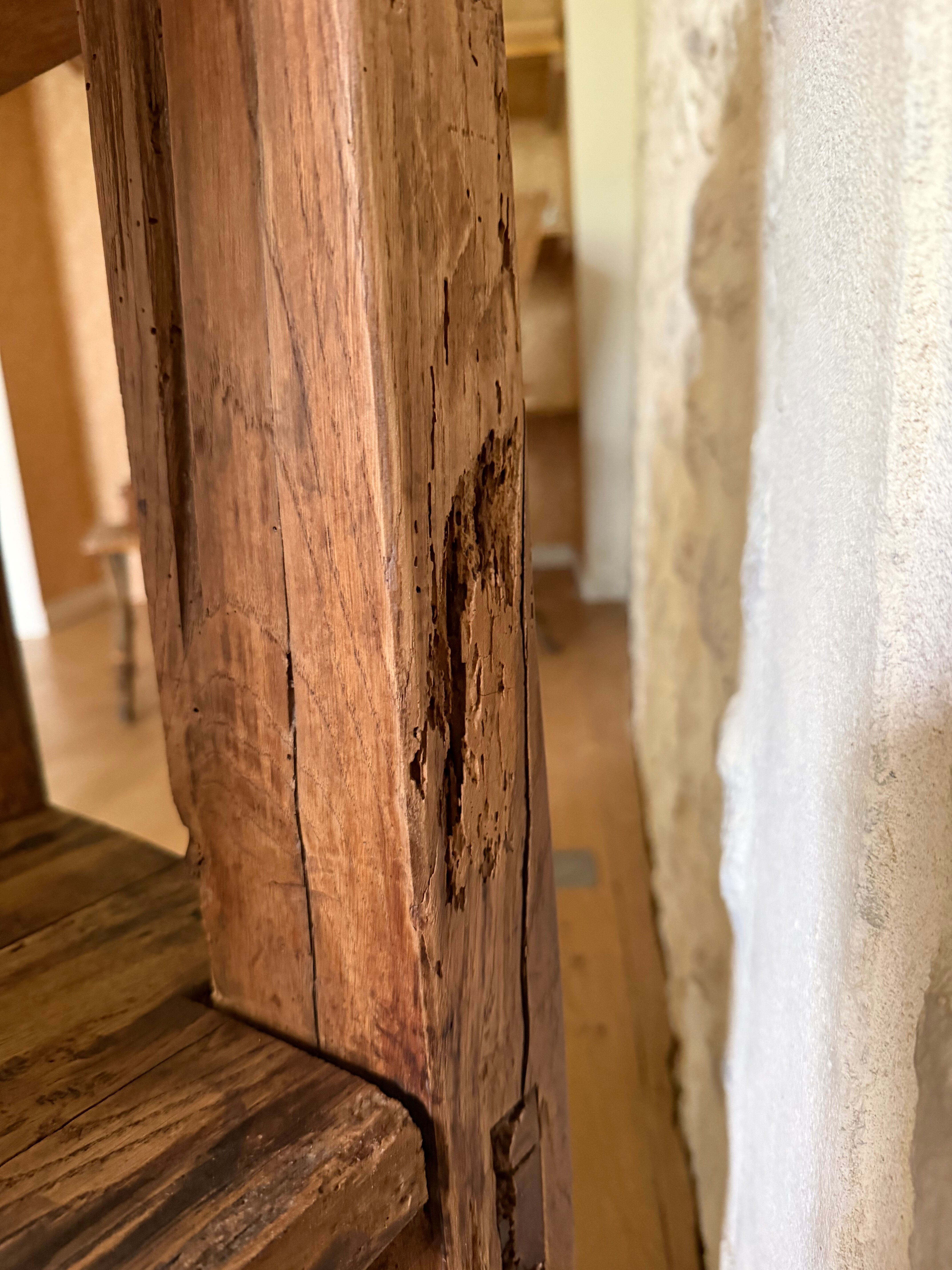 Étagère de campagne en bois