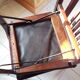 Series of three chairs folding vintage