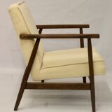 Armchair Henryk Lis 300-190 years 1970 fabric sparkling effect.