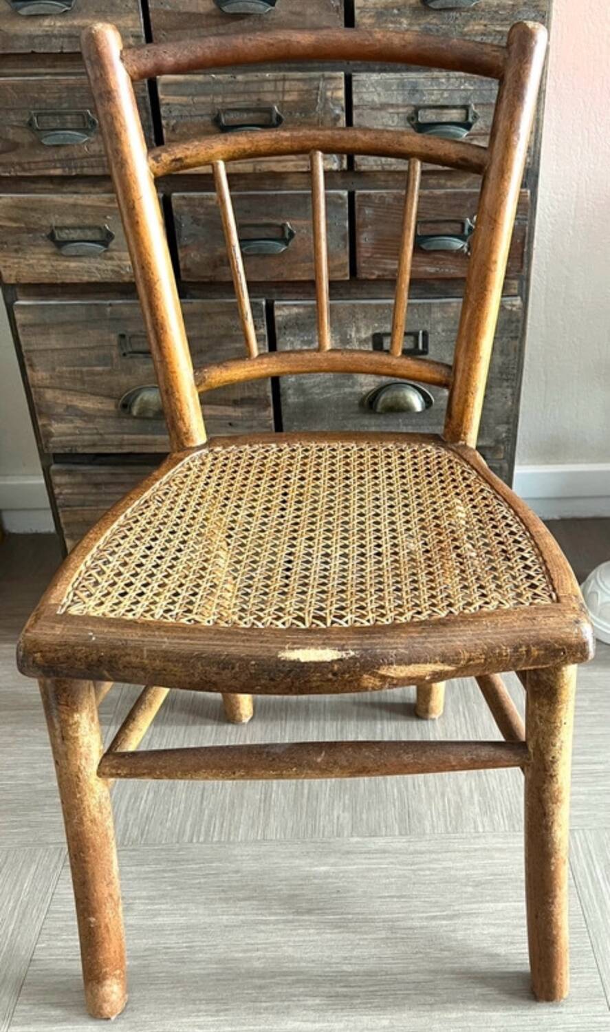 Lot 4 Old Children's Chairs