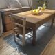Oak coffee table
