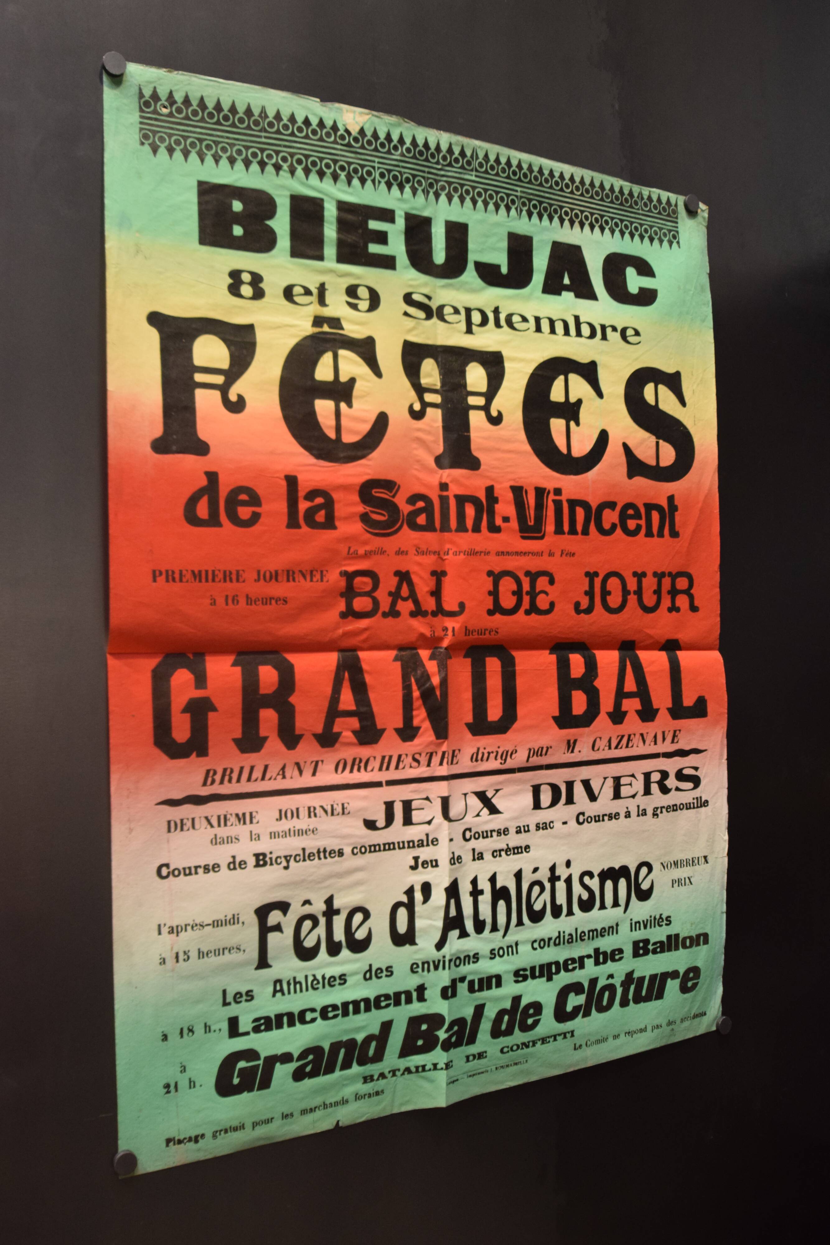 Poster "Summer Festival" - Balizac - 1932