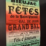 Poster "Summer Festival" - Balizac - 1932