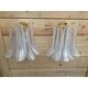 Celestial Pair of Murano Glass Selle Sputnik Wall Sconces