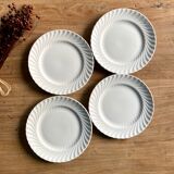 4 Aynsley England dessert plates