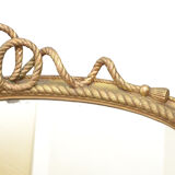 Victorian gilded wall mirror - 143x132cm