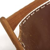 "Krysset / The Cross Chair" armchair Fredrik Kayser, Gustav Bahus, Norway, 1960