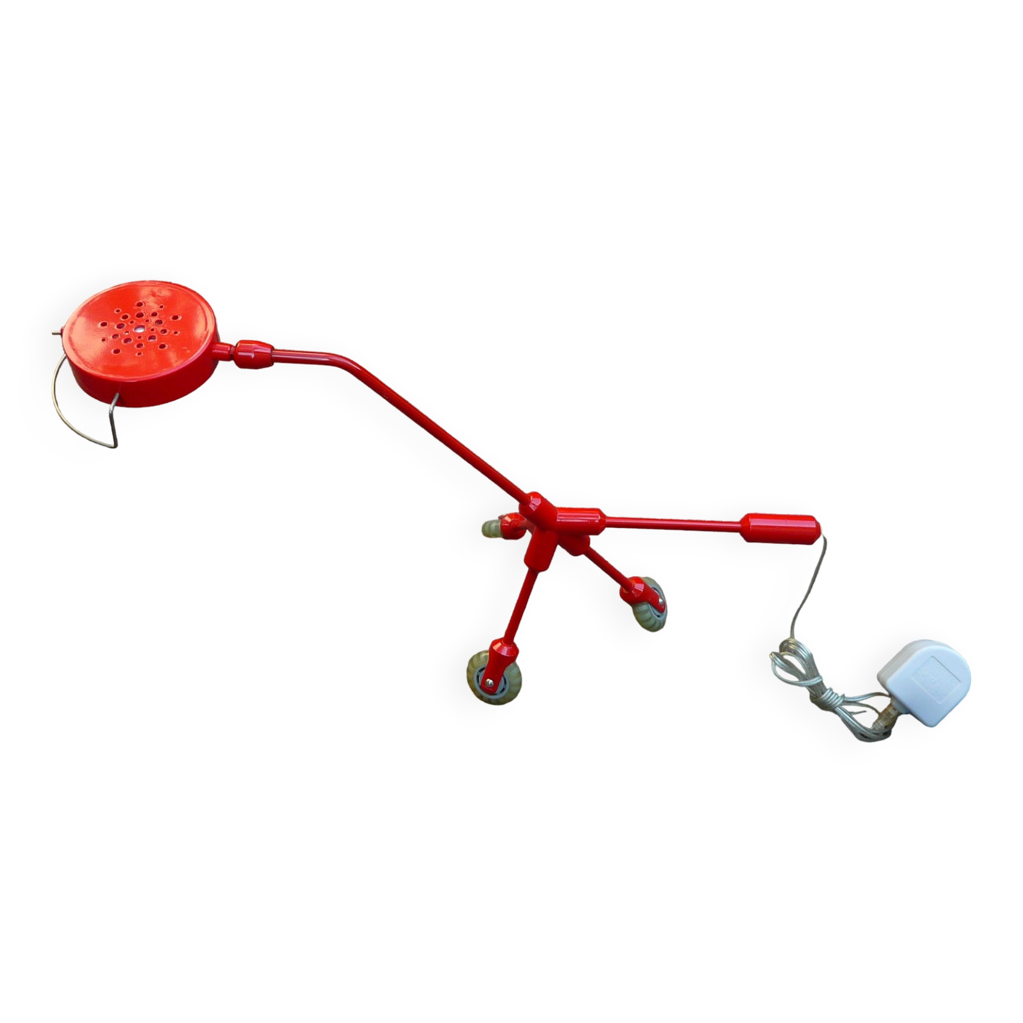 Tripod lamp with wheels Harry Allen model Kila Lamp for Ikea, 2001