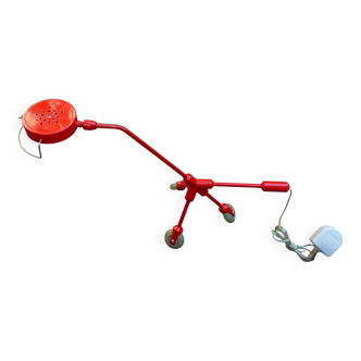 Tripod lamp with wheels Harry Allen model Kila Lamp for Ikea, 2001