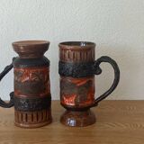 6 tasses vintage Ausella -Sicilie