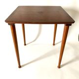 Table d’appoint scandinave en teck Mobelintarsia