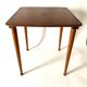 Table d’appoint scandinave en teck Mobelintarsia