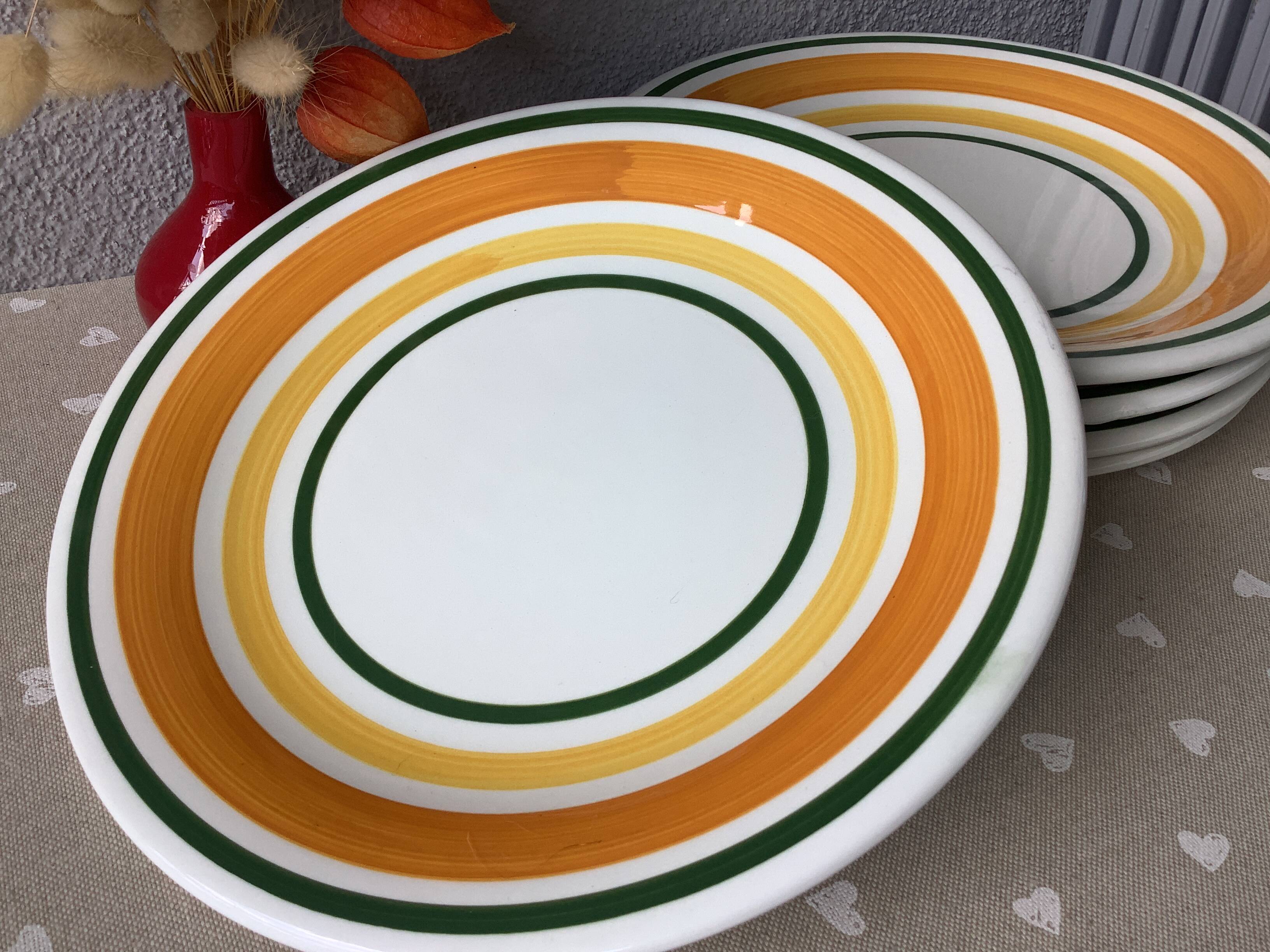 Plates Ceramica Galba Italy
