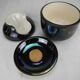Old tobacco pot pipe holder ceramic vintage french tobacco pot 60s