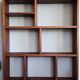 Scandinavian teak library. 1960.