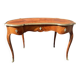 Curved flat desk in Louis XV style
