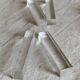 Set of 6 modernist plexiglass knife rests vintage 1970s