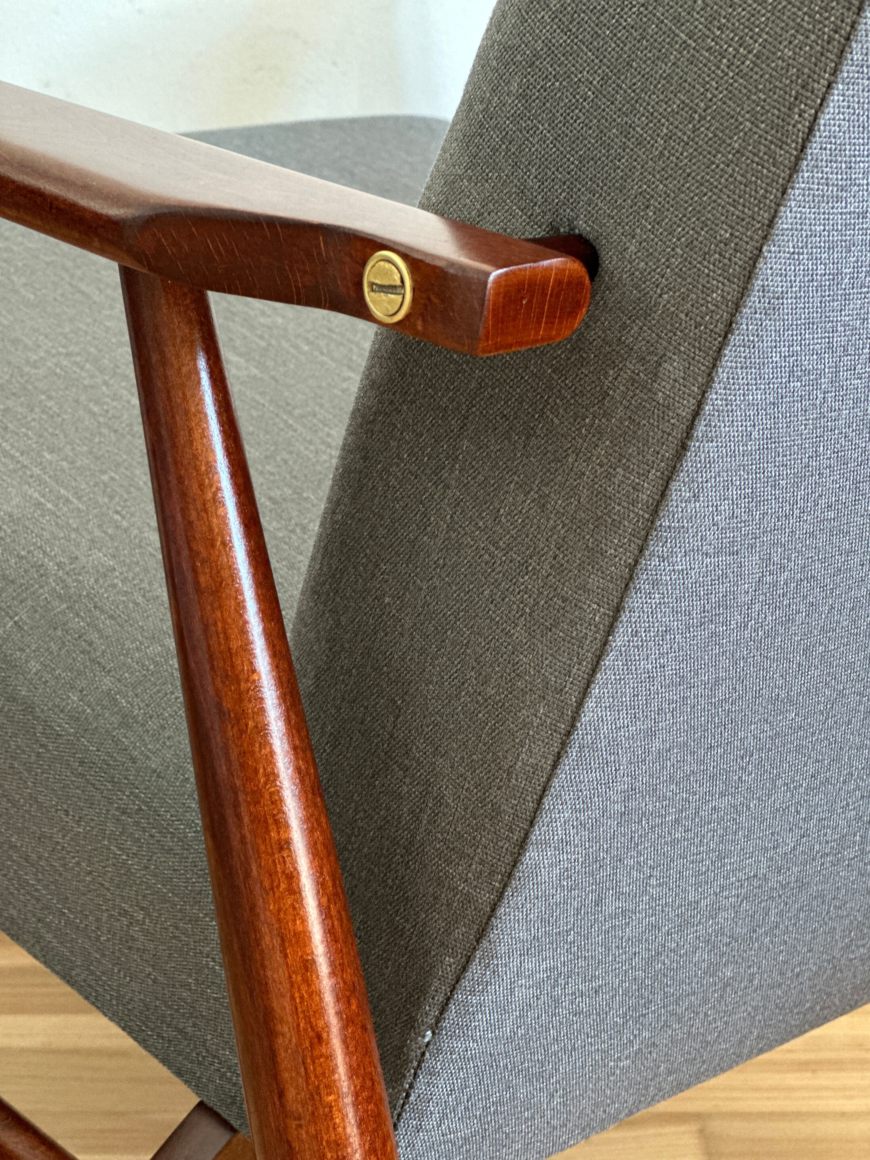 Pair of armchairs by Henryk Lis, Europe, 1960