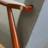 Pair of armchairs by Henryk Lis, Europe, 1960