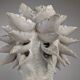 Glazed Ceramic Light Sculpture by Birthe Aksby, Denmark, 1970s