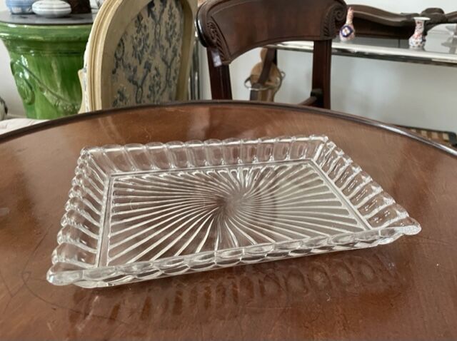 Plateau Baccarat crystal nineteenth century