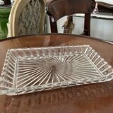 Plateau Baccarat crystal nineteenth century