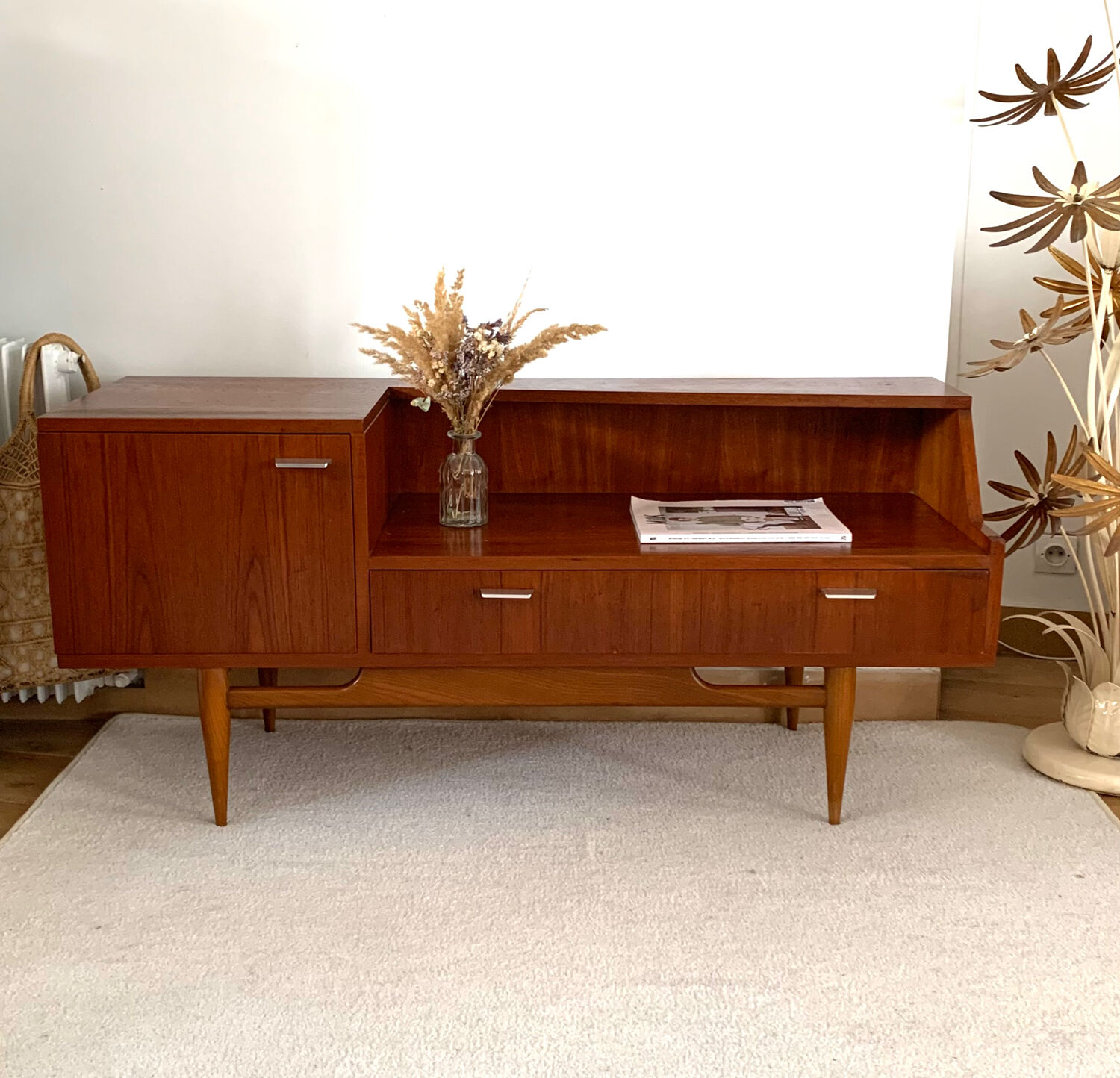 Vintage teak sideboard
