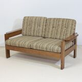 Danish brutalist sofa duo