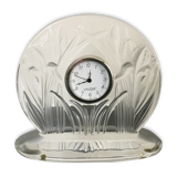Iris lalique crystal pendule