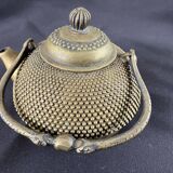 Chinese teapot in brass