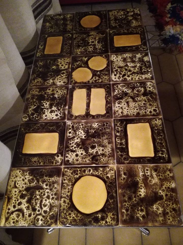 Table low 1960 Vallauris