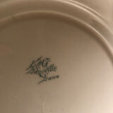 Dessert plates k and g lunéville