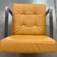 Fauteuil lounge design milieu du siècle - Studio beige