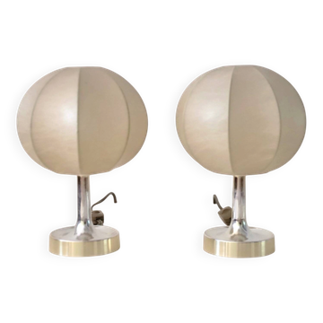 Set of 2 Goldkant Cocoon table lamps