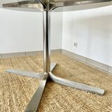 Glass dining table, 1970s