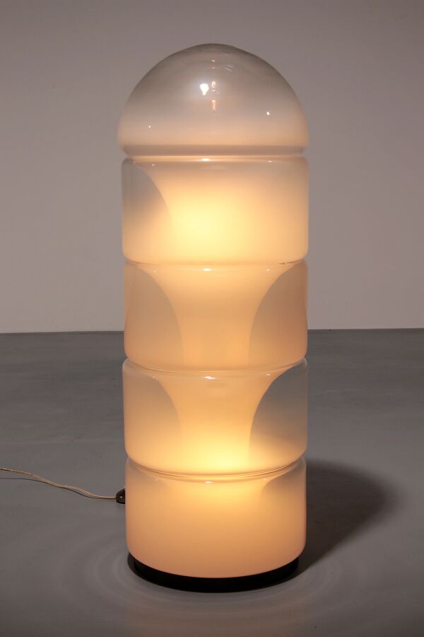Lampadaire « Sfumato » LT 316 de Carlo Nason pour Mazzega, années 1970