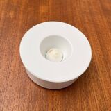 White melamine ashtray, mid-century Swedish design by Gunnar Larson for Gustavsberg, 1960s.