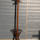 BAUMANN parrot coat rack dark beech umbrella stand