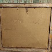 French vintage oil painting, signed Deputy