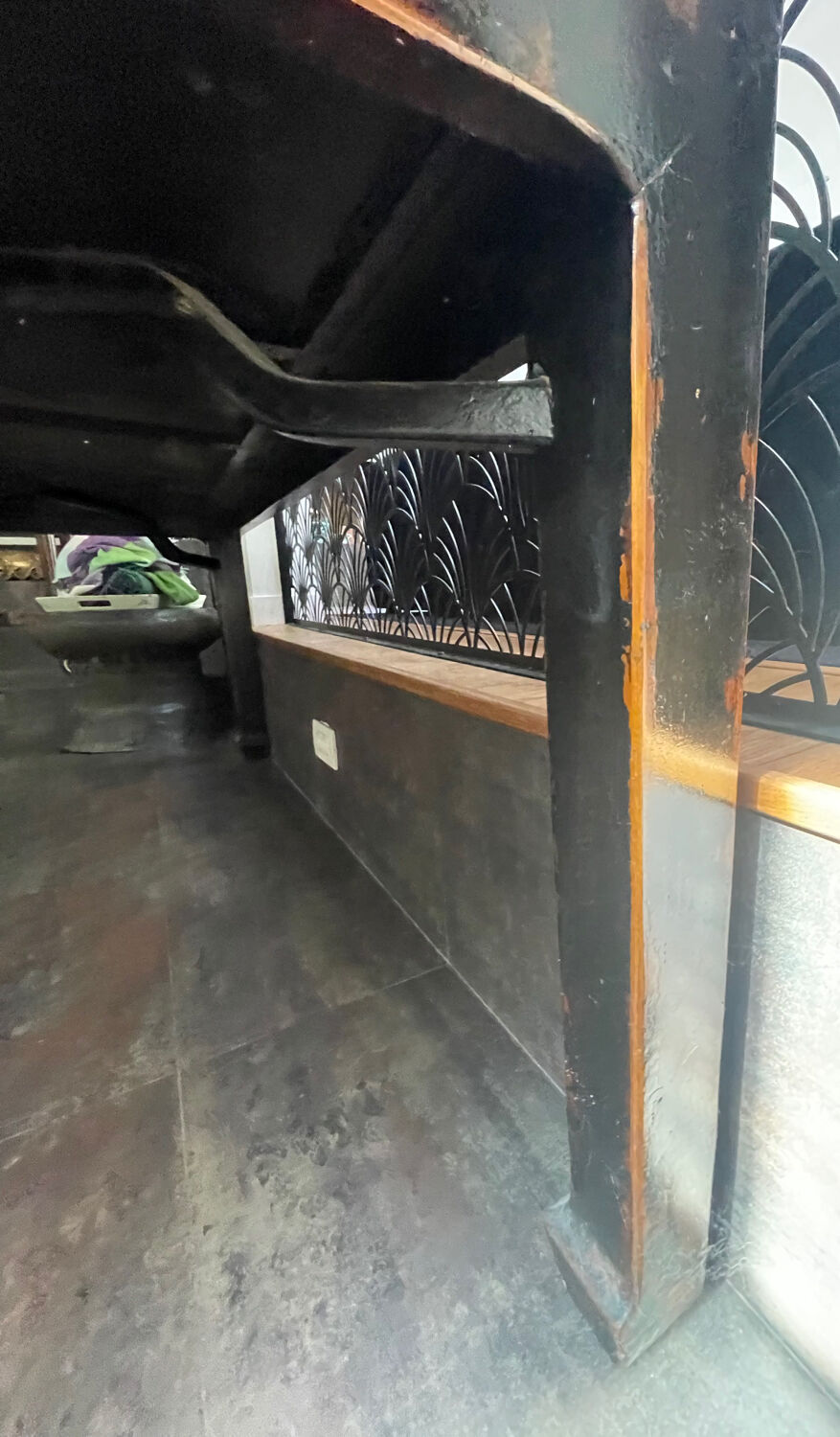 Industrial Chinese style dining table