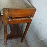Dressing table with marble top