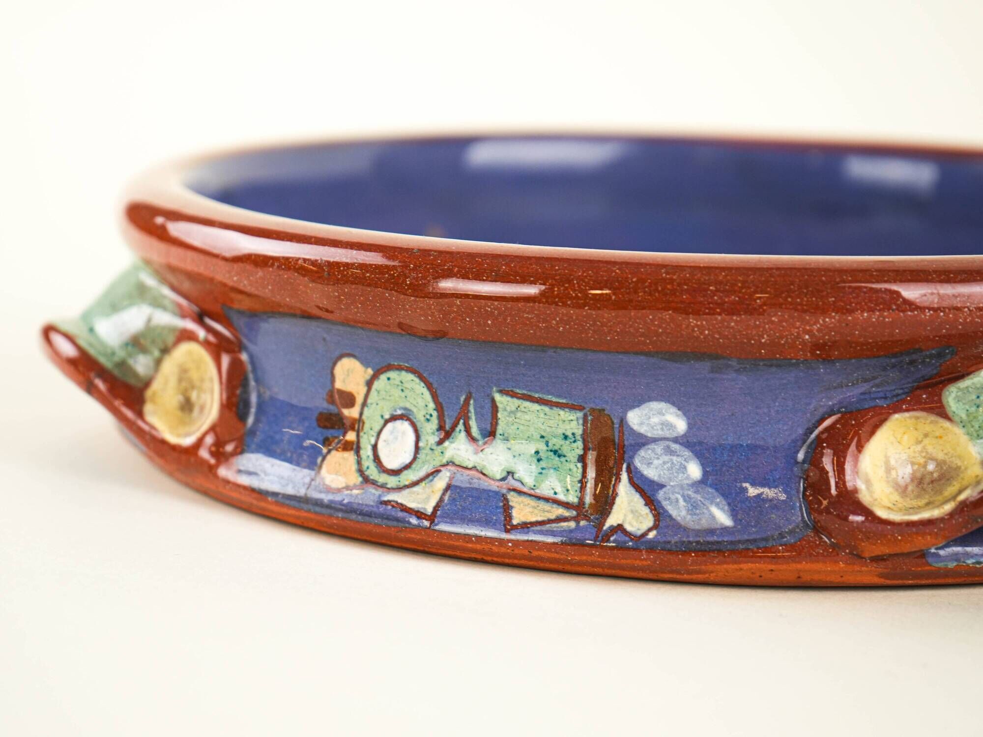 Ceramic bowl, 1970s, made in Europe