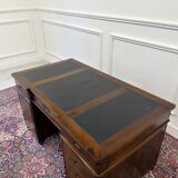 Classic English Desk with Black Inlay